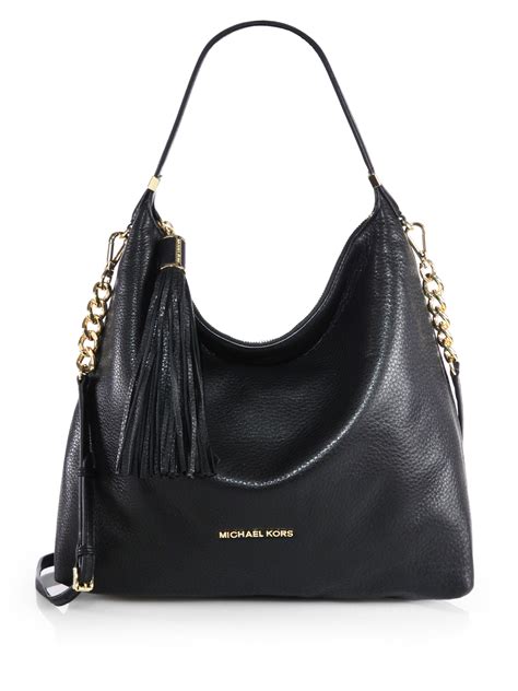 michael kors black handbag|michael kors black hand bag.